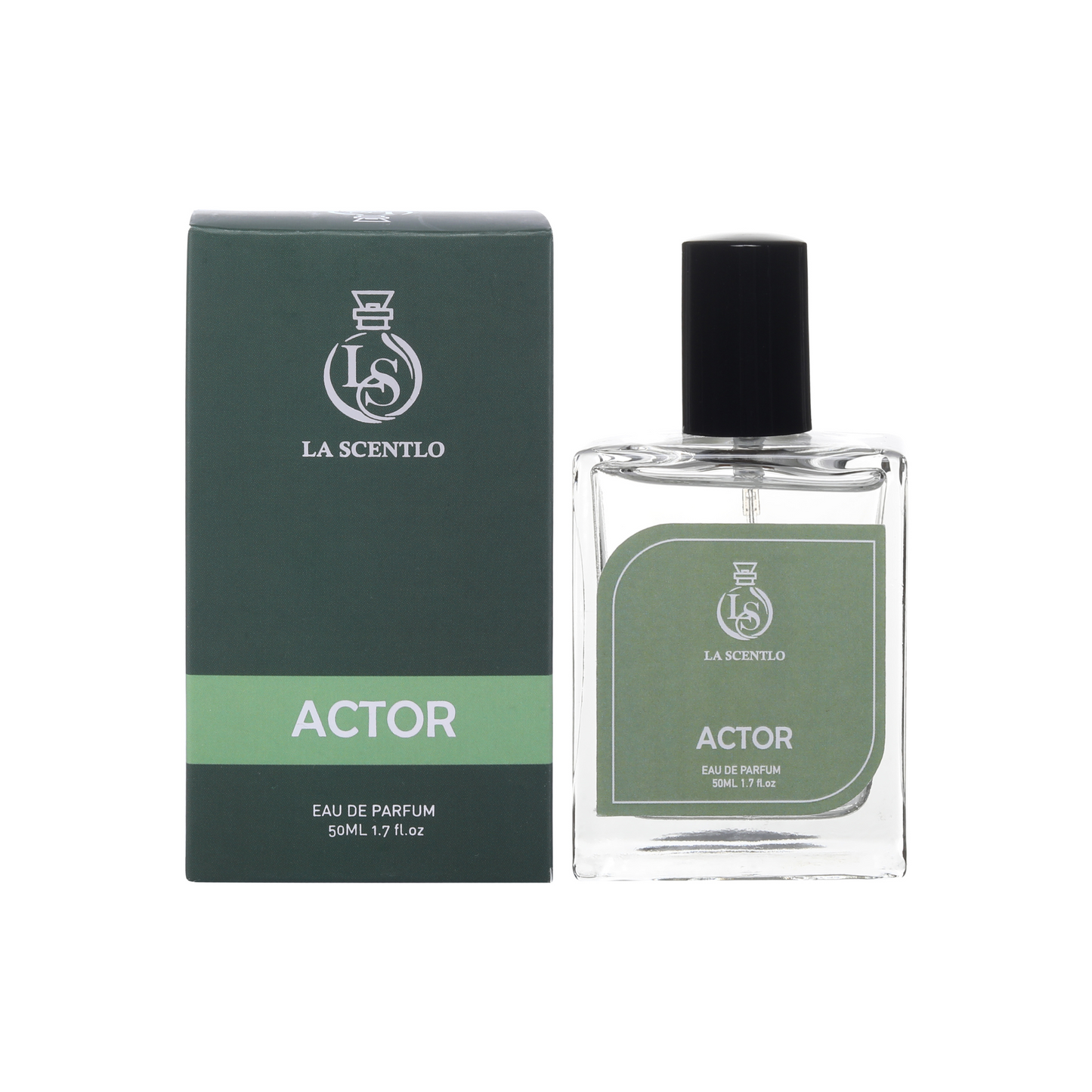 ACTOR | LA SCENTLO | BERGAMOT OUD  EDP | LUXURY UNISEX PERFUME | 50ml SPRAY FOR MEN & WOMEN