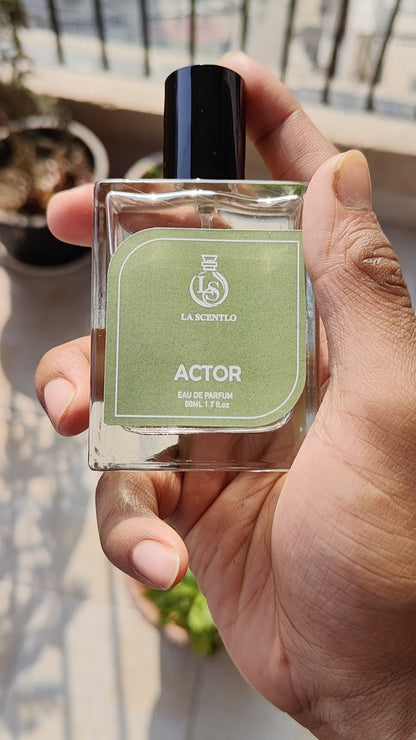 ACTOR | LA SCENTLO | BERGAMOT OUD  EDP | LUXURY UNISEX PERFUME | 50ml SPRAY FOR MEN & WOMEN